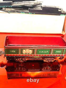 Marx Vintage Train Set-Engine Tested Runs! New York Central with Accessories