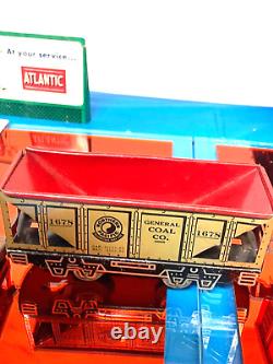 Marx Vintage Train Set-Engine Tested Runs! New York Central with Accessories
