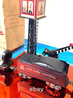 Marx Vintage Train Set-Engine Tested Runs! New York Central with Accessories