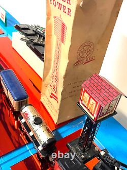 Marx Vintage Train Set-Engine Tested Runs! New York Central with Accessories