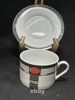 Michael Leson New York Central System American Rails Tea Cup And Saucer