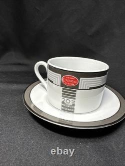 Michael Leson New York Central System American Rails Tea Cup And Saucer