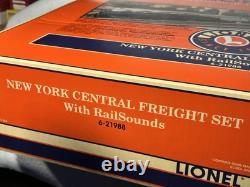 Mighty Lionel New York Central RR Freight Set/Railsounds/Smoke O Gauge