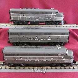 Mth 20-2176-1 New York Central F3 Aba Locomotive Set, 4 Motors, Ps3 Installed