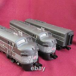 Mth 20-2176-1 New York Central F3 Aba Locomotive Set, 4 Motors, Ps3 Installed