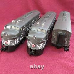 Mth 20-2176-1 New York Central F3 Aba Locomotive Set, 4 Motors, Ps3 Installed