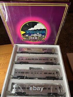 Mth 20-6013MT- 6013 New York Central NYC Plated Aluminum Passenger Car Set