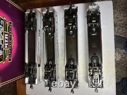 Mth 20-6013MT- 6013 New York Central NYC Plated Aluminum Passenger Car Set