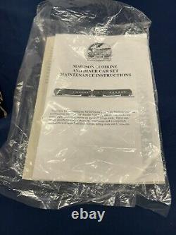 Mth New York Central (TT Gray) 70? ABS Madison 2-Car Passenger Set 20-4126