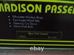 Mth O Gauge Mt-4019 70' Streamlined New York Central 5 Car Set Nib Sealed