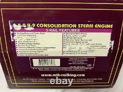 Mth Premier New York Central H-9 Consolidation Steam Engine Pittsburgh Lake Erie