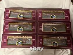 Mth Premier New York Central Pacemaker 40 Aar 6 Car Box Set 20-90873! Nyc