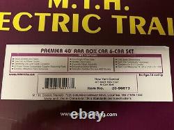 Mth Premier New York Central Pacemaker 40 Aar 6 Car Box Set 20-90873! Nyc