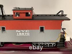 Mth Premier New York Central Pacemaker Ca-1 Wood Side Caboose 20-91164! O Scale
