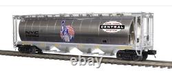 Mth Premier New York Central Plated 100 Ton Hopper Car O Scale USA American Flag