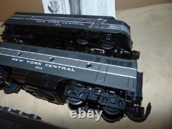 Mth Premier O 20-2176-1 New York Central Aba F3 Diesel With Sound + Box