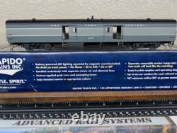 NEW YORK CENTRAL BAGGAGE / EXPRESS HIGHLY DETAILED withINTERIOR LEDs HO Scale