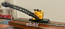 NEW YORK CENTRAL CRANE Powered/OPERATING (DC) HO SCALE PLATINUM RTR NEW OOP