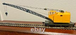 NEW YORK CENTRAL CRANE Powered/OPERATING (DC) HO SCALE PLATINUM RTR NEW OOP