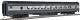 New York Central Gray Pullman 64 Seat Coach- Ho Scale -withinterior New Rtr Oop