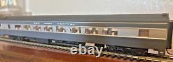 NEW YORK CENTRAL GRAY PULLMAN 64 seat COACH- HO Scale -withINTERIOR NEW RTR OOP