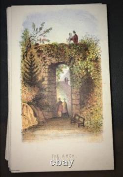 NEW YORK CENTRAL PARK circa 29 LITHOGRAPHED VIEWS In quart 1870