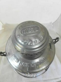 NEW YORK CENTRAL RAILROAD LANTERN Clear Cast EB Lantern Globe