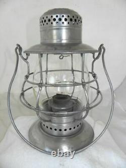 NEW YORK CENTRAL RAILROAD LANTERN Clear Cast EB Lantern Globe