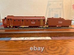 NEW YORK CENTRAL ROTARY SNOWPLOW BLADE SPINS HO Scale -NYC LOGO- NEW
