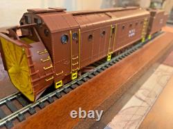 NEW YORK CENTRAL ROTARY SNOWPLOW BLADE SPINS HO Scale -NYC LOGO- NEW