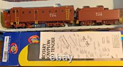 NEW YORK CENTRAL ROTARY SNOWPLOW BLADE SPINS HO Scale -NYC LOGO- NEW