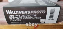 NEW YORK CENTRAL RR EMD NW2 diesel 8722 Walthers Proto 920-50508 DCC Ready
