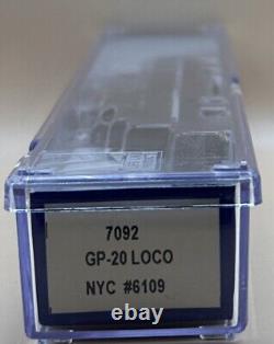 NIB Vintage Life-Like Trains 7092 EMD GP-20 Loco New York Central NYC #6109