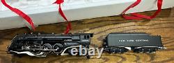 NOS MTH New York Central Railroad J-1 e HUDSON STEAM Locomotive Engine w Tender