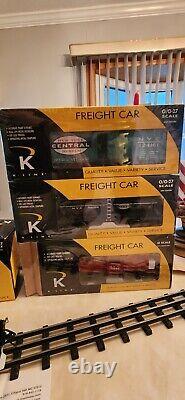 NYC Plymouth Switcher K2630-10 and NYC 3 Freight Car set New