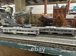 N Kato Rail Diesel Car #106-3011 New York Central Set D. Very Rare