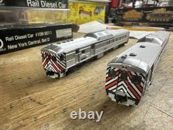 N Kato Rail Diesel Car #106-3011 New York Central Set D. Very Rare