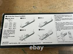 N Kato Rail Diesel Car #106-3011 New York Central Set D. Very Rare