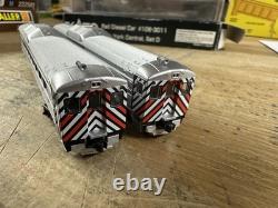 N Kato Rail Diesel Car #106-3011 New York Central Set D. Very Rare