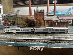 N Kato Rail Diesel Car #106-3011 New York Central Set D. Very Rare