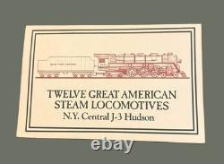N. Y Central J-3 Hudson Metal Train Model Steam Locomotive