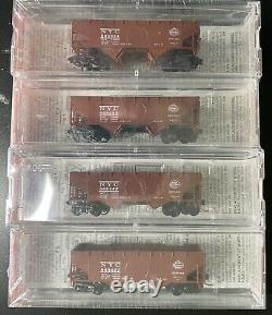N scale Micro-trains New York Central hoppers set/4 special run mint wrap