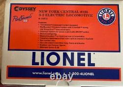 New Lionel 6-18373 New York Central Electric S-2 Locomotive #125 Shipper box