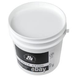 New York Central Acrylic Gesso White Professional Grade Gesso for Painting, Ac