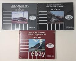New York Central Color Photography Ed Nowak Books I II III Hardcover New Sealed