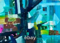New York Central Park Watercolour Franz Ruffing 1964 57x74 cm