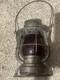 New York Central Rail Road Lantern Red Globe Pat 192 Dietz
