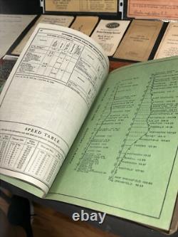 New York Central Railroad Co. Boston & Albany Lot Conductor's Train Book, Photo+