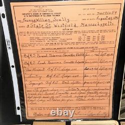 New York Central Railroad Co. Boston & Albany Lot Conductor's Train Book, Photo+