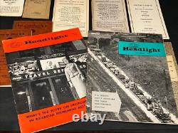 New York Central Railroad Co. Boston & Albany Lot Conductor's Train Book, Photo+